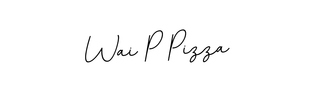 Also we have Wai P Pizza name is the best signature style. Create professional handwritten signature collection using BallpointsItalic-DORy9 autograph style. Wai P Pizza signature style 11 images and pictures png