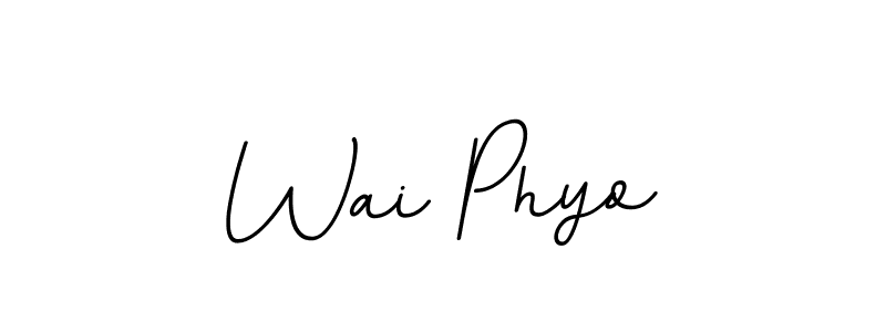 Similarly BallpointsItalic-DORy9 is the best handwritten signature design. Signature creator online .You can use it as an online autograph creator for name Wai Phyo. Wai Phyo signature style 11 images and pictures png