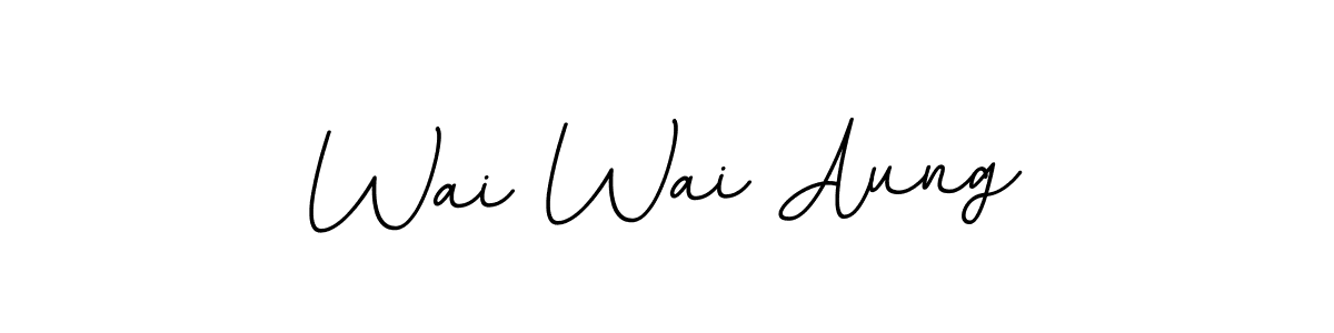 How to make Wai Wai Aung signature? BallpointsItalic-DORy9 is a professional autograph style. Create handwritten signature for Wai Wai Aung name. Wai Wai Aung signature style 11 images and pictures png