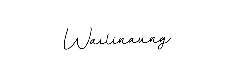 Once you've used our free online signature maker to create your best signature BallpointsItalic-DORy9 style, it's time to enjoy all of the benefits that Wailinaung name signing documents. Wailinaung signature style 11 images and pictures png