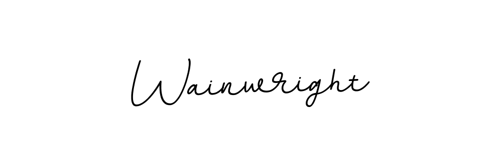 It looks lik you need a new signature style for name Wainwright. Design unique handwritten (BallpointsItalic-DORy9) signature with our free signature maker in just a few clicks. Wainwright signature style 11 images and pictures png