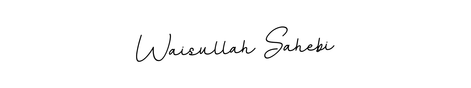 Also You can easily find your signature by using the search form. We will create Waisullah Sahebi name handwritten signature images for you free of cost using BallpointsItalic-DORy9 sign style. Waisullah Sahebi signature style 11 images and pictures png