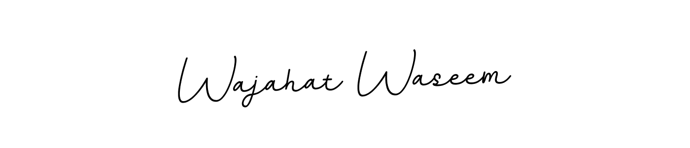 You should practise on your own different ways (BallpointsItalic-DORy9) to write your name (Wajahat Waseem) in signature. don't let someone else do it for you. Wajahat Waseem signature style 11 images and pictures png