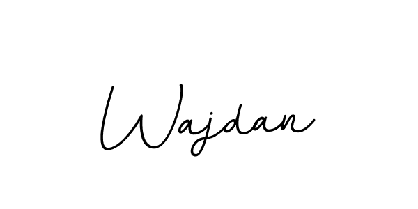 It looks lik you need a new signature style for name Wajdan. Design unique handwritten (BallpointsItalic-DORy9) signature with our free signature maker in just a few clicks. Wajdan signature style 11 images and pictures png