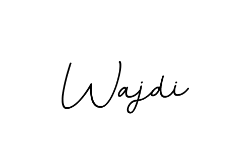 Also we have Wajdi name is the best signature style. Create professional handwritten signature collection using BallpointsItalic-DORy9 autograph style. Wajdi signature style 11 images and pictures png