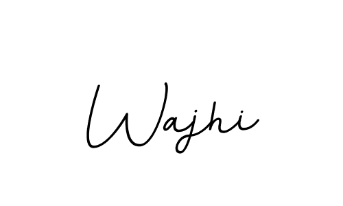 Make a beautiful signature design for name Wajhi. Use this online signature maker to create a handwritten signature for free. Wajhi signature style 11 images and pictures png