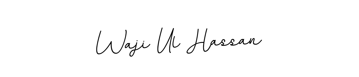 This is the best signature style for the Waji Ul Hassan name. Also you like these signature font (BallpointsItalic-DORy9). Mix name signature. Waji Ul Hassan signature style 11 images and pictures png