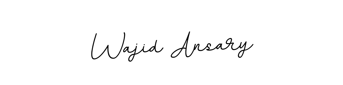 Make a beautiful signature design for name Wajid Ansary. Use this online signature maker to create a handwritten signature for free. Wajid Ansary signature style 11 images and pictures png