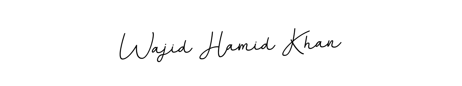 Make a short Wajid Hamid Khan signature style. Manage your documents anywhere anytime using BallpointsItalic-DORy9. Create and add eSignatures, submit forms, share and send files easily. Wajid Hamid Khan signature style 11 images and pictures png