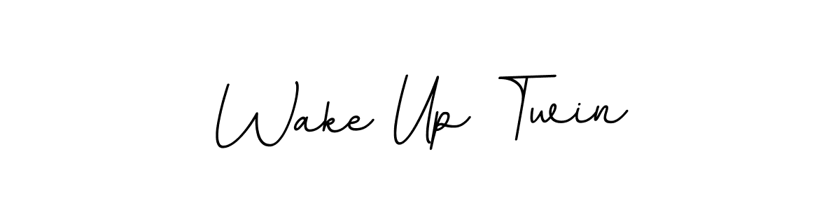 Also You can easily find your signature by using the search form. We will create Wake Up Twin name handwritten signature images for you free of cost using BallpointsItalic-DORy9 sign style. Wake Up Twin signature style 11 images and pictures png