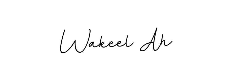 Here are the top 10 professional signature styles for the name Wakeel Ah. These are the best autograph styles you can use for your name. Wakeel Ah signature style 11 images and pictures png
