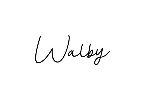 How to Draw Walby signature style? BallpointsItalic-DORy9 is a latest design signature styles for name Walby. Walby signature style 11 images and pictures png