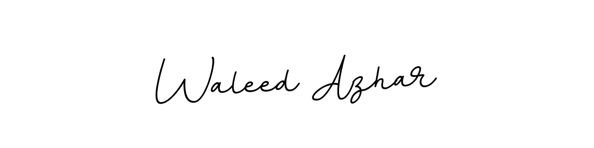Also we have Waleed Azhar name is the best signature style. Create professional handwritten signature collection using BallpointsItalic-DORy9 autograph style. Waleed Azhar signature style 11 images and pictures png