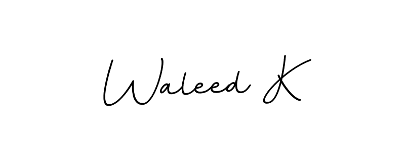 Check out images of Autograph of Waleed K name. Actor Waleed K Signature Style. BallpointsItalic-DORy9 is a professional sign style online. Waleed K signature style 11 images and pictures png