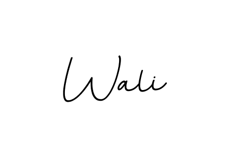 How to Draw Wali  signature style? BallpointsItalic-DORy9 is a latest design signature styles for name Wali . Wali  signature style 11 images and pictures png