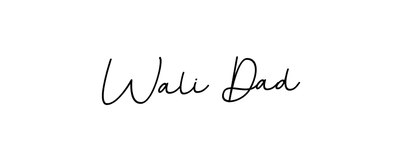 Also You can easily find your signature by using the search form. We will create Wali Dad name handwritten signature images for you free of cost using BallpointsItalic-DORy9 sign style. Wali Dad signature style 11 images and pictures png