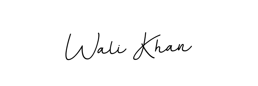 Make a beautiful signature design for name Wali Khan. With this signature (BallpointsItalic-DORy9) style, you can create a handwritten signature for free. Wali Khan signature style 11 images and pictures png