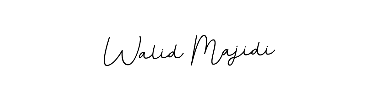 This is the best signature style for the Walid Majidi name. Also you like these signature font (BallpointsItalic-DORy9). Mix name signature. Walid Majidi signature style 11 images and pictures png