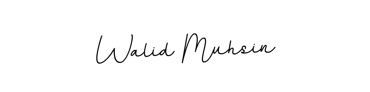 How to Draw Walid Muhsin signature style? BallpointsItalic-DORy9 is a latest design signature styles for name Walid Muhsin. Walid Muhsin signature style 11 images and pictures png