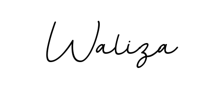Also we have Waliza name is the best signature style. Create professional handwritten signature collection using BallpointsItalic-DORy9 autograph style. Waliza signature style 11 images and pictures png