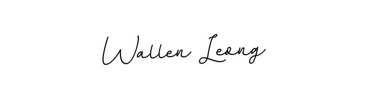 You can use this online signature creator to create a handwritten signature for the name Wallen Leong. This is the best online autograph maker. Wallen Leong signature style 11 images and pictures png