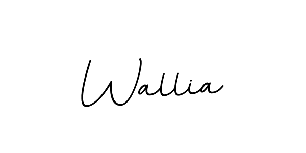 Also You can easily find your signature by using the search form. We will create Wallia name handwritten signature images for you free of cost using BallpointsItalic-DORy9 sign style. Wallia signature style 11 images and pictures png