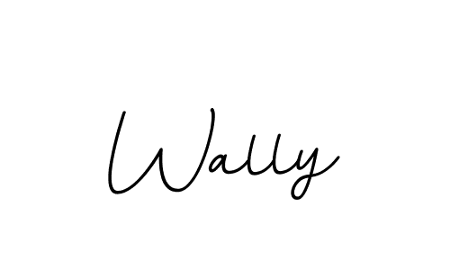 Also we have Wally name is the best signature style. Create professional handwritten signature collection using BallpointsItalic-DORy9 autograph style. Wally signature style 11 images and pictures png