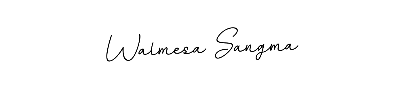 Make a short Walmesa Sangma signature style. Manage your documents anywhere anytime using BallpointsItalic-DORy9. Create and add eSignatures, submit forms, share and send files easily. Walmesa Sangma signature style 11 images and pictures png