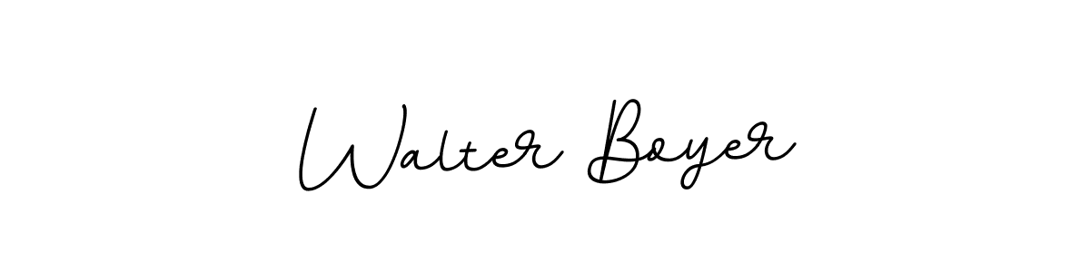 Design your own signature with our free online signature maker. With this signature software, you can create a handwritten (BallpointsItalic-DORy9) signature for name Walter Boyer. Walter Boyer signature style 11 images and pictures png