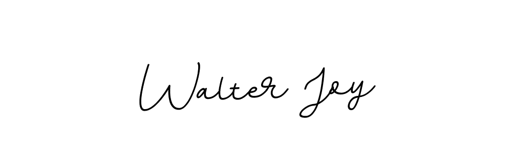 Create a beautiful signature design for name Walter Joy. With this signature (BallpointsItalic-DORy9) fonts, you can make a handwritten signature for free. Walter Joy signature style 11 images and pictures png