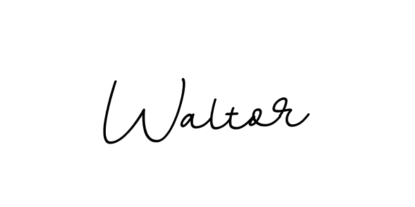 Create a beautiful signature design for name Waltor. With this signature (BallpointsItalic-DORy9) fonts, you can make a handwritten signature for free. Waltor signature style 11 images and pictures png