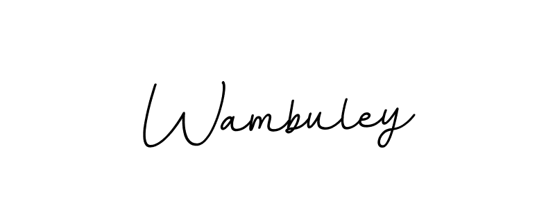 Once you've used our free online signature maker to create your best signature BallpointsItalic-DORy9 style, it's time to enjoy all of the benefits that Wambuley name signing documents. Wambuley signature style 11 images and pictures png