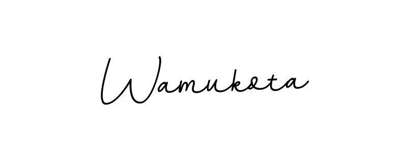 BallpointsItalic-DORy9 is a professional signature style that is perfect for those who want to add a touch of class to their signature. It is also a great choice for those who want to make their signature more unique. Get Wamukota name to fancy signature for free. Wamukota signature style 11 images and pictures png