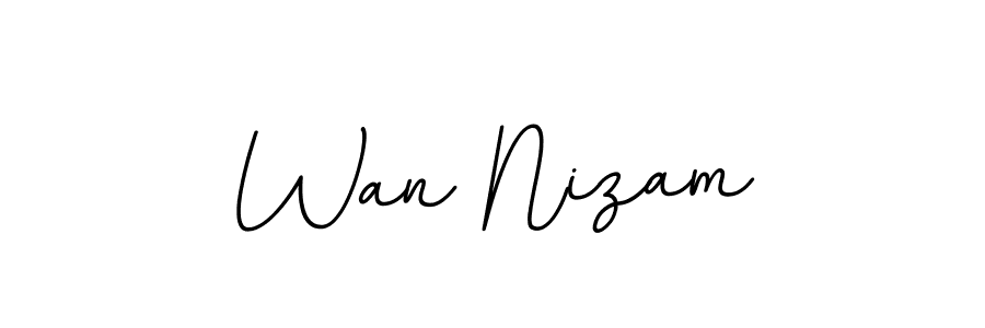 You can use this online signature creator to create a handwritten signature for the name Wan Nizam. This is the best online autograph maker. Wan Nizam signature style 11 images and pictures png