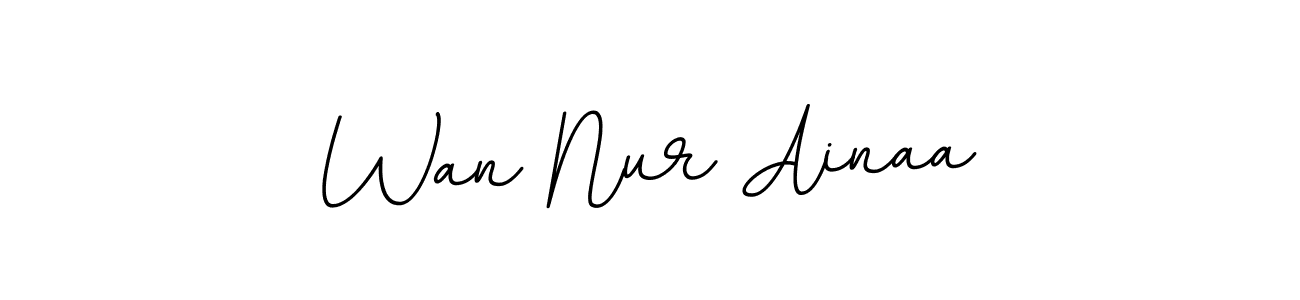 Once you've used our free online signature maker to create your best signature BallpointsItalic-DORy9 style, it's time to enjoy all of the benefits that Wan Nur Ainaa name signing documents. Wan Nur Ainaa signature style 11 images and pictures png