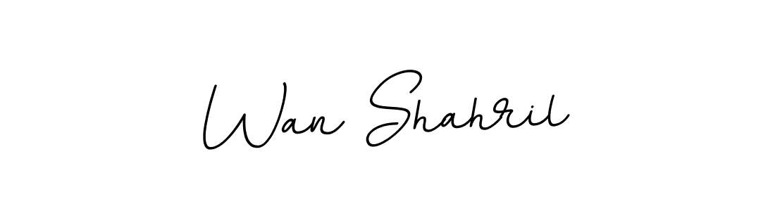 Once you've used our free online signature maker to create your best signature BallpointsItalic-DORy9 style, it's time to enjoy all of the benefits that Wan Shahril name signing documents. Wan Shahril signature style 11 images and pictures png