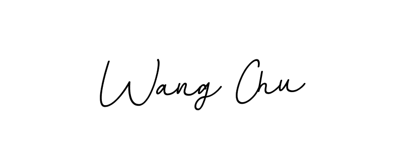 How to make Wang Chu signature? BallpointsItalic-DORy9 is a professional autograph style. Create handwritten signature for Wang Chu name. Wang Chu signature style 11 images and pictures png