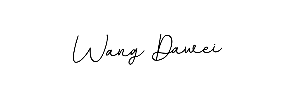 Design your own signature with our free online signature maker. With this signature software, you can create a handwritten (BallpointsItalic-DORy9) signature for name Wang Dawei. Wang Dawei signature style 11 images and pictures png