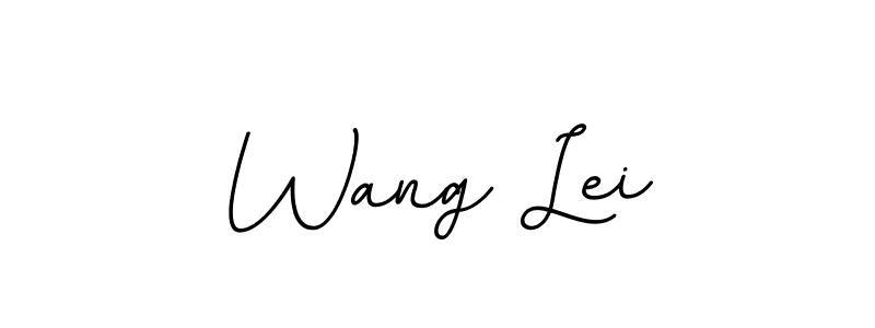 Make a beautiful signature design for name Wang Lei. Use this online signature maker to create a handwritten signature for free. Wang Lei signature style 11 images and pictures png