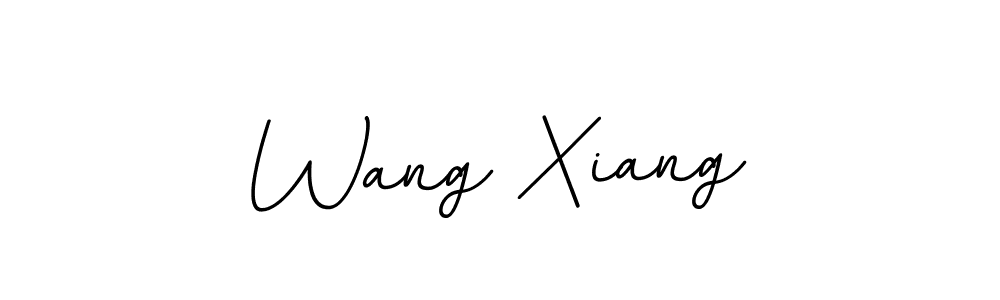 Make a beautiful signature design for name Wang Xiang. With this signature (BallpointsItalic-DORy9) style, you can create a handwritten signature for free. Wang Xiang signature style 11 images and pictures png