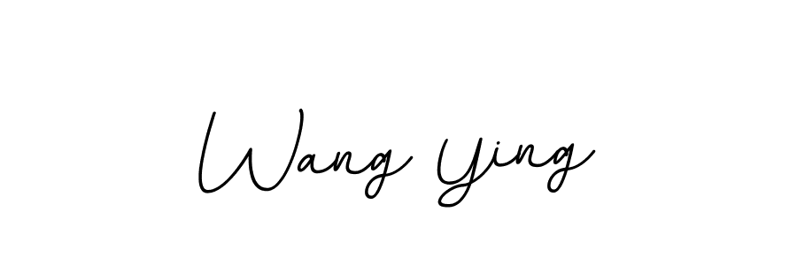 The best way (BallpointsItalic-DORy9) to make a short signature is to pick only two or three words in your name. The name Wang Ying include a total of six letters. For converting this name. Wang Ying signature style 11 images and pictures png