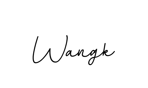 How to Draw Wangk signature style? BallpointsItalic-DORy9 is a latest design signature styles for name Wangk. Wangk signature style 11 images and pictures png