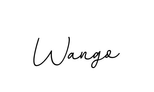 The best way (BallpointsItalic-DORy9) to make a short signature is to pick only two or three words in your name. The name Wango include a total of six letters. For converting this name. Wango signature style 11 images and pictures png