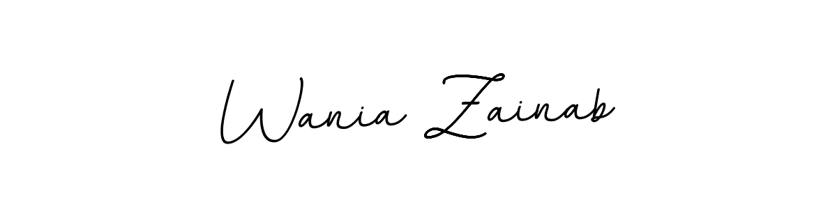 Once you've used our free online signature maker to create your best signature BallpointsItalic-DORy9 style, it's time to enjoy all of the benefits that Wania Zainab name signing documents. Wania Zainab signature style 11 images and pictures png