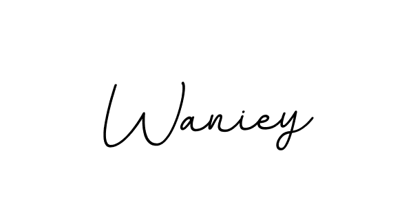 BallpointsItalic-DORy9 is a professional signature style that is perfect for those who want to add a touch of class to their signature. It is also a great choice for those who want to make their signature more unique. Get Waniey name to fancy signature for free. Waniey signature style 11 images and pictures png