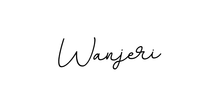 It looks lik you need a new signature style for name Wanjeri. Design unique handwritten (BallpointsItalic-DORy9) signature with our free signature maker in just a few clicks. Wanjeri signature style 11 images and pictures png