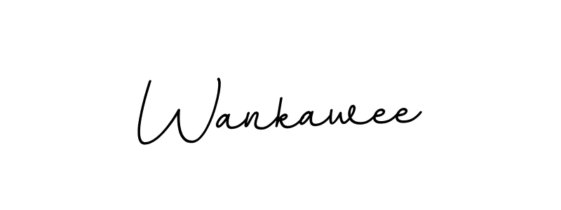 if you are searching for the best signature style for your name Wankawee. so please give up your signature search. here we have designed multiple signature styles  using BallpointsItalic-DORy9. Wankawee signature style 11 images and pictures png
