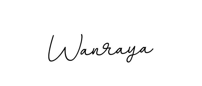 It looks lik you need a new signature style for name Wanraya. Design unique handwritten (BallpointsItalic-DORy9) signature with our free signature maker in just a few clicks. Wanraya signature style 11 images and pictures png