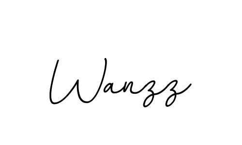 You should practise on your own different ways (BallpointsItalic-DORy9) to write your name (Wanzz) in signature. don't let someone else do it for you. Wanzz signature style 11 images and pictures png