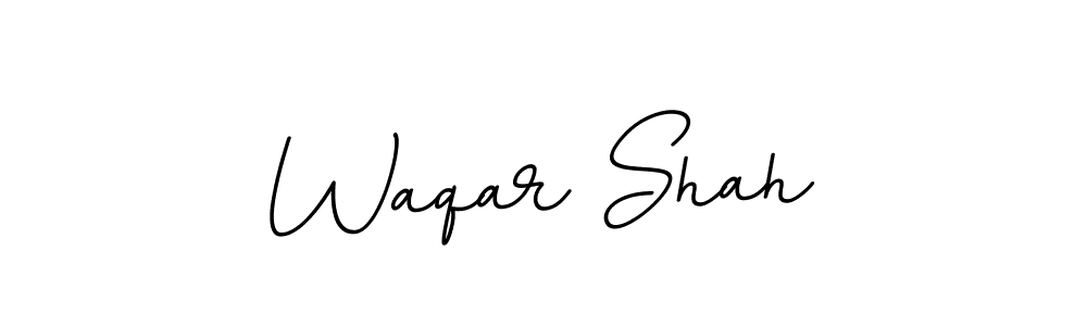 Also You can easily find your signature by using the search form. We will create Waqar Shah name handwritten signature images for you free of cost using BallpointsItalic-DORy9 sign style. Waqar Shah signature style 11 images and pictures png